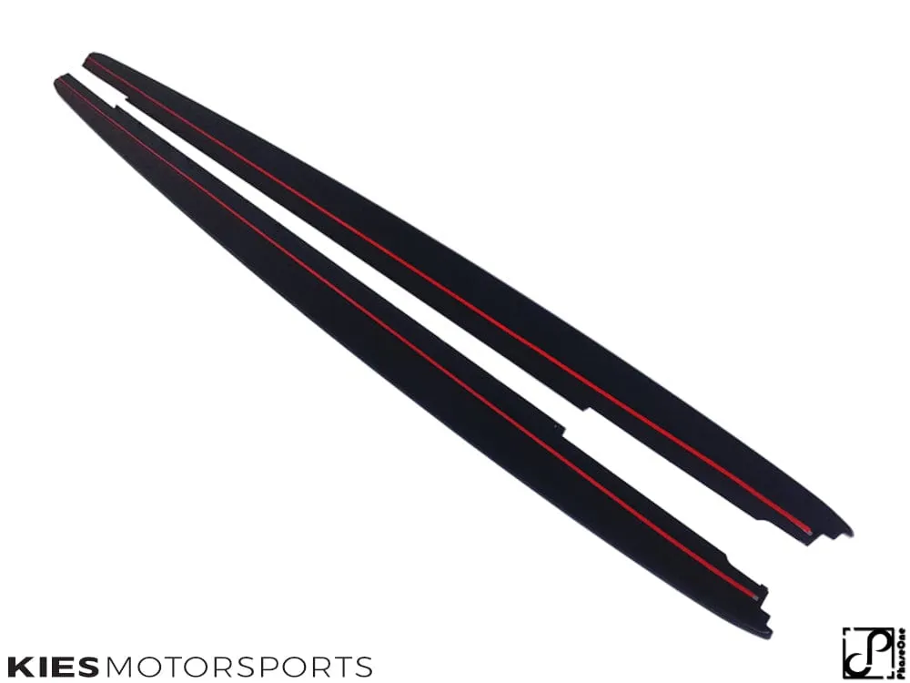 2017  BMW 5 Series (G30 / G31) Performance Style Side Skirt Extensions