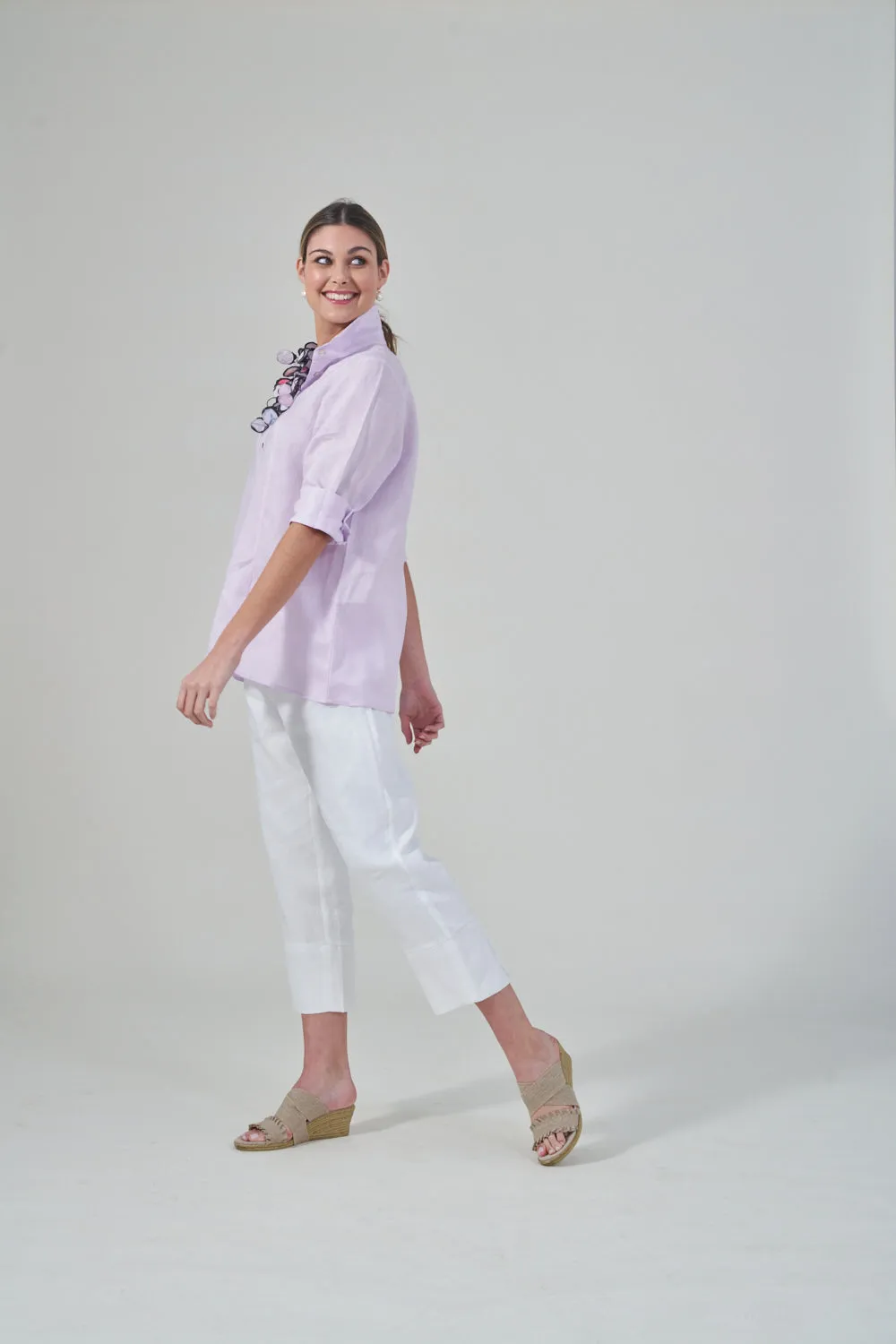 36" Chloe Flat Front Capri