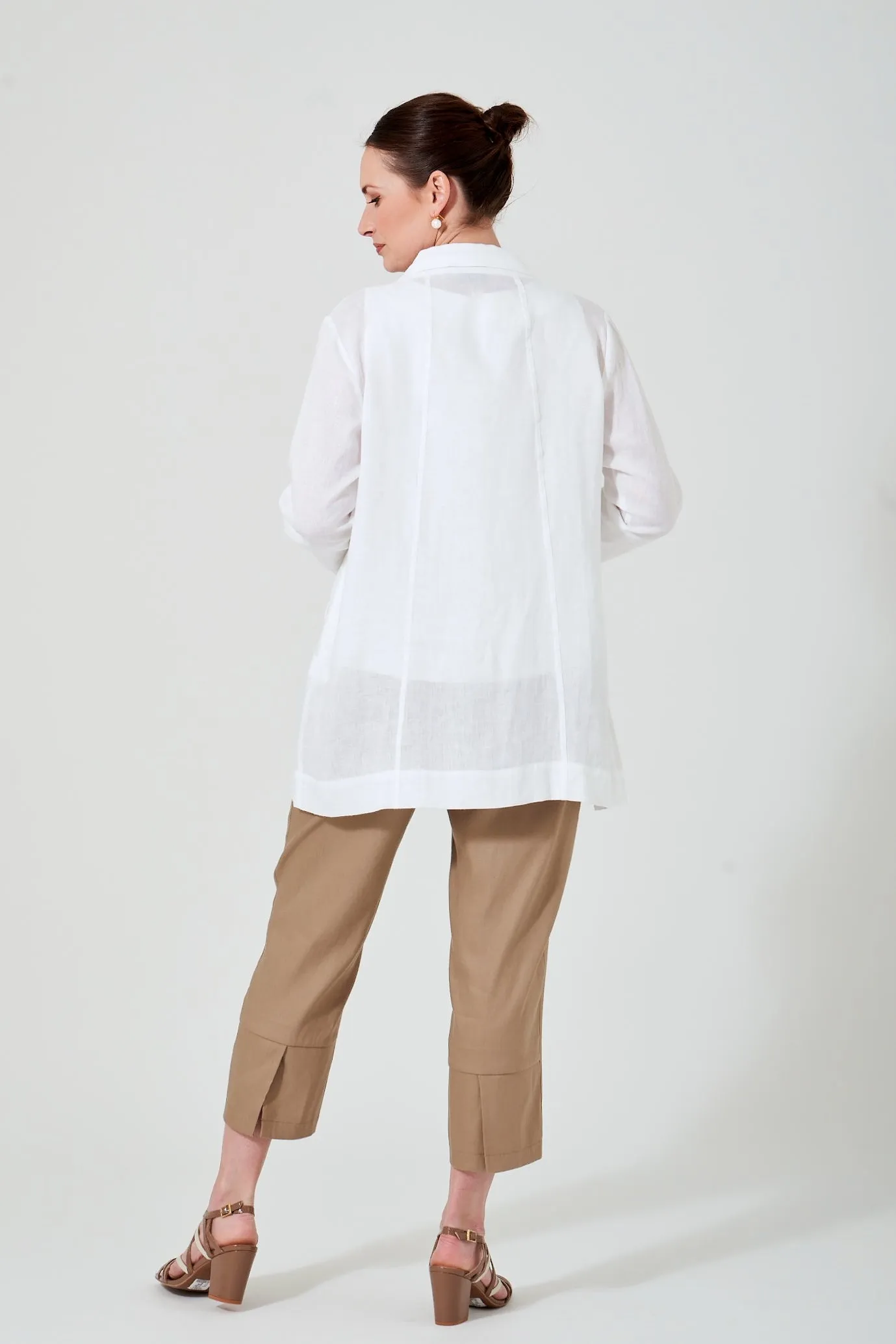 36" Chloe Flat Front Capri