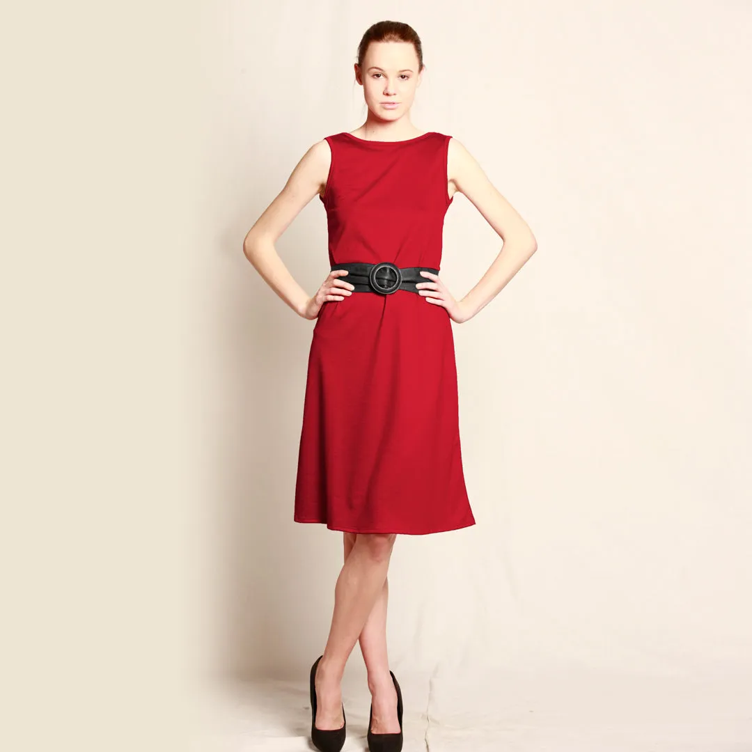 #420L Long Shift Merino Dress 175gsm