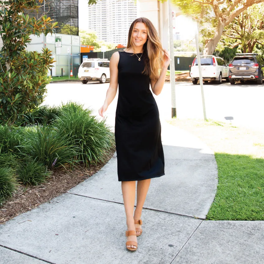 #420L Long Shift Merino Dress 175gsm
