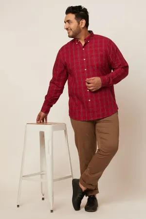 70's Red Check Shirt