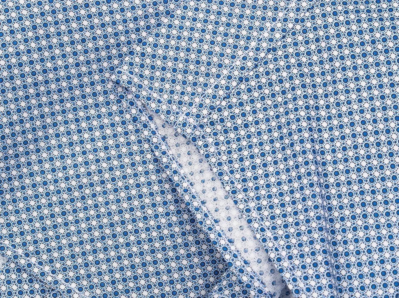Azure Mosaic Dress Shirt @ The Vault