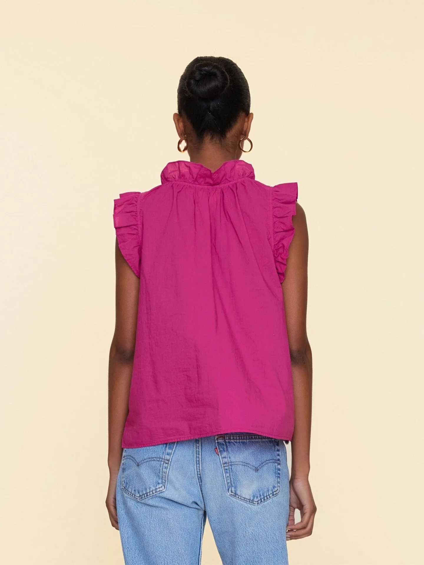 Blouse X5ctp112 Bex Top Pink-Plum