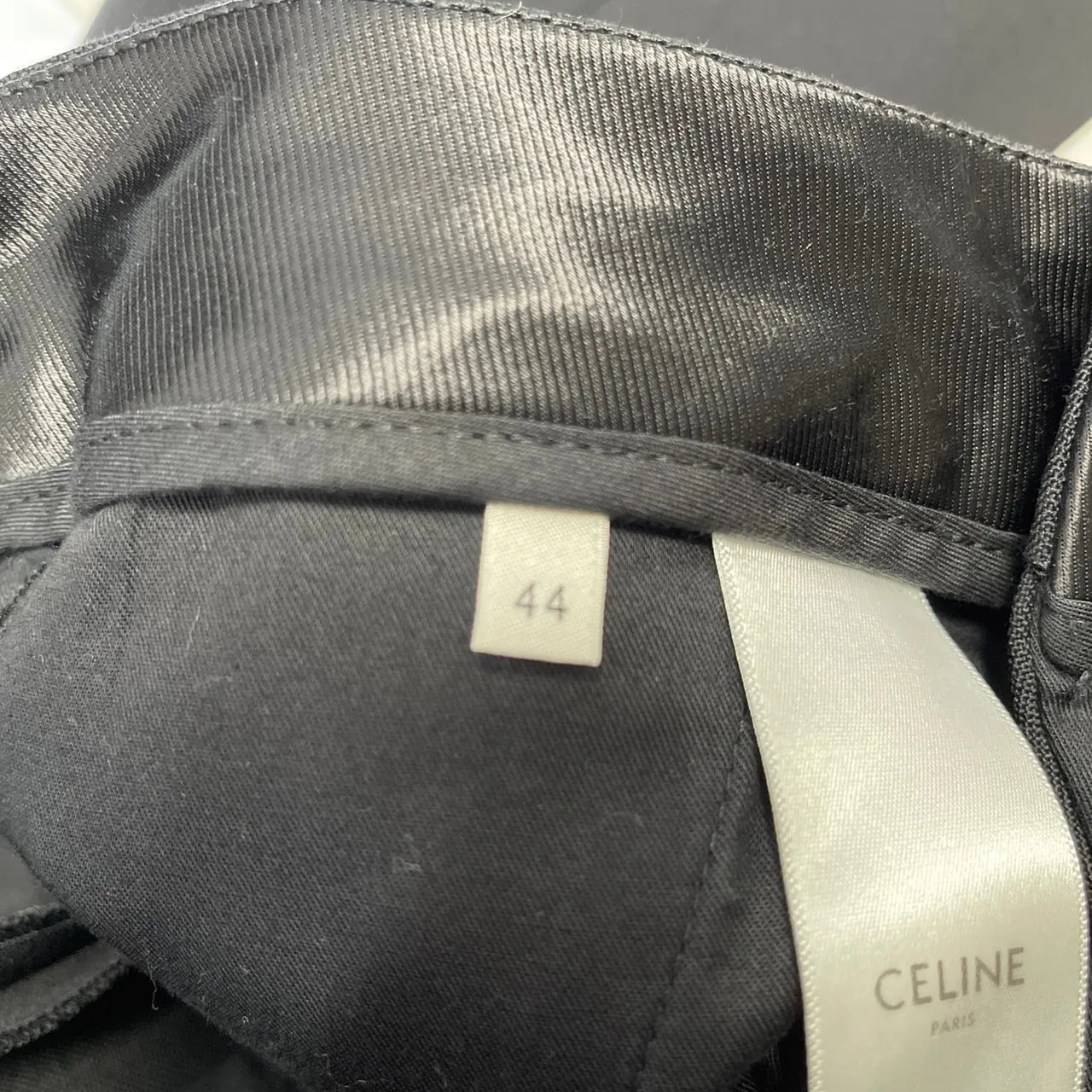 CELINE Wool Mohair Classic Slacks Pants