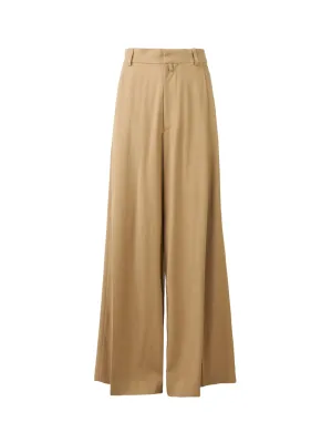 Drapy Viscose Wool Pants