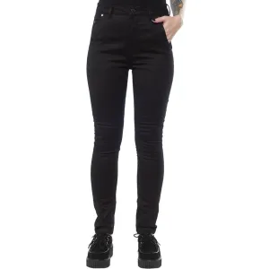 Essential 5 Pocket Womens Black Stretch Pants