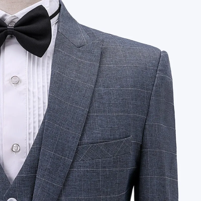 ExoticaLux Skinny Fit 3 Piece Suit
