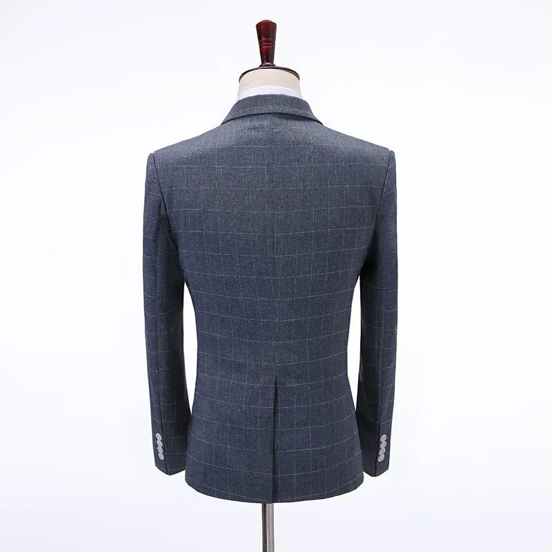 ExoticaLux Skinny Fit 3 Piece Suit