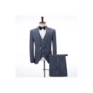 ExoticaLux Skinny Fit 3 Piece Suit