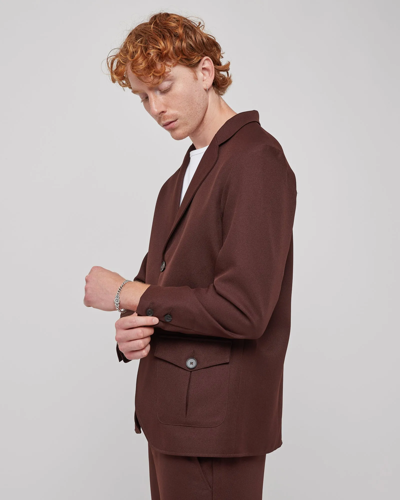 Gemini Blazer in Brown