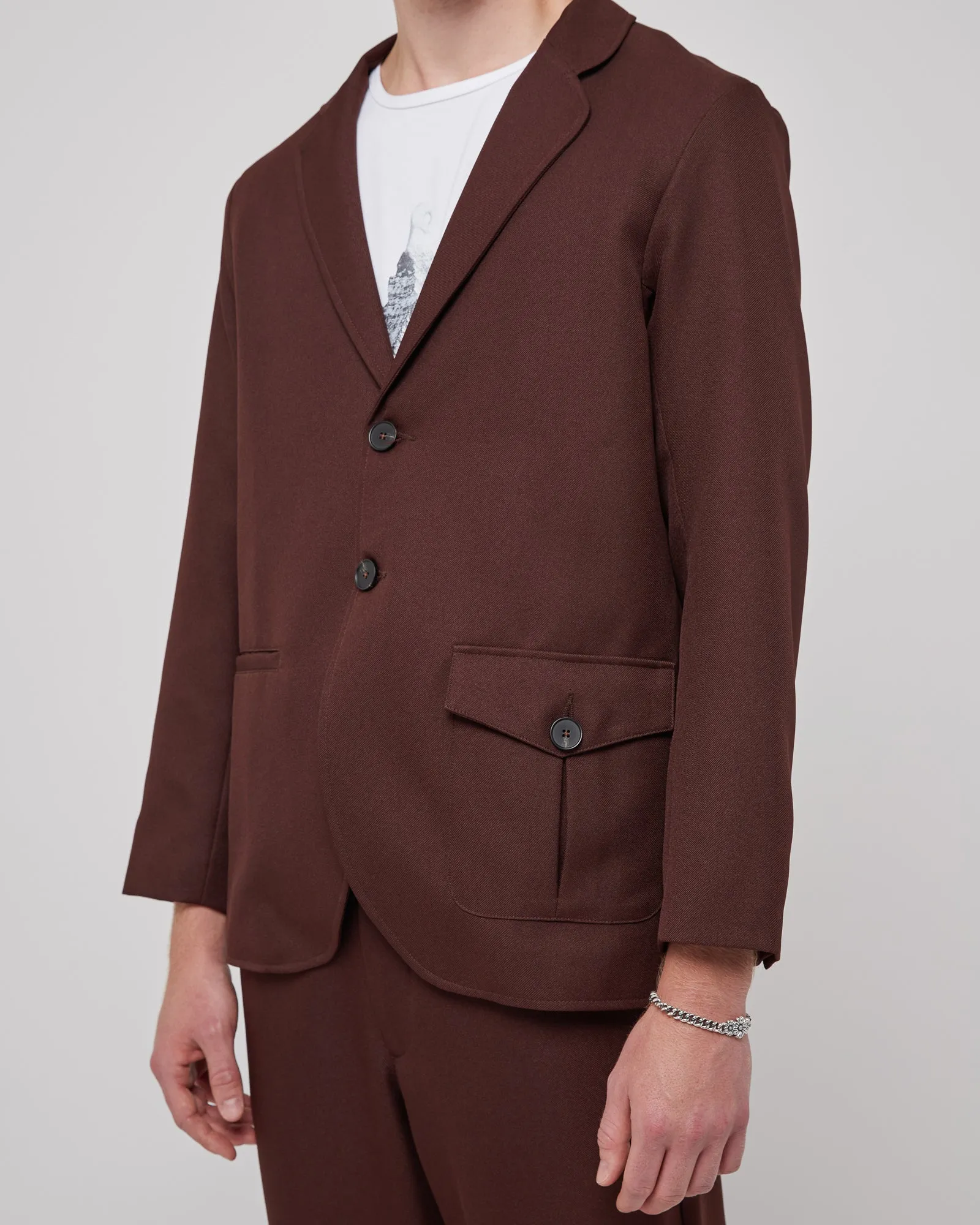 Gemini Blazer in Brown