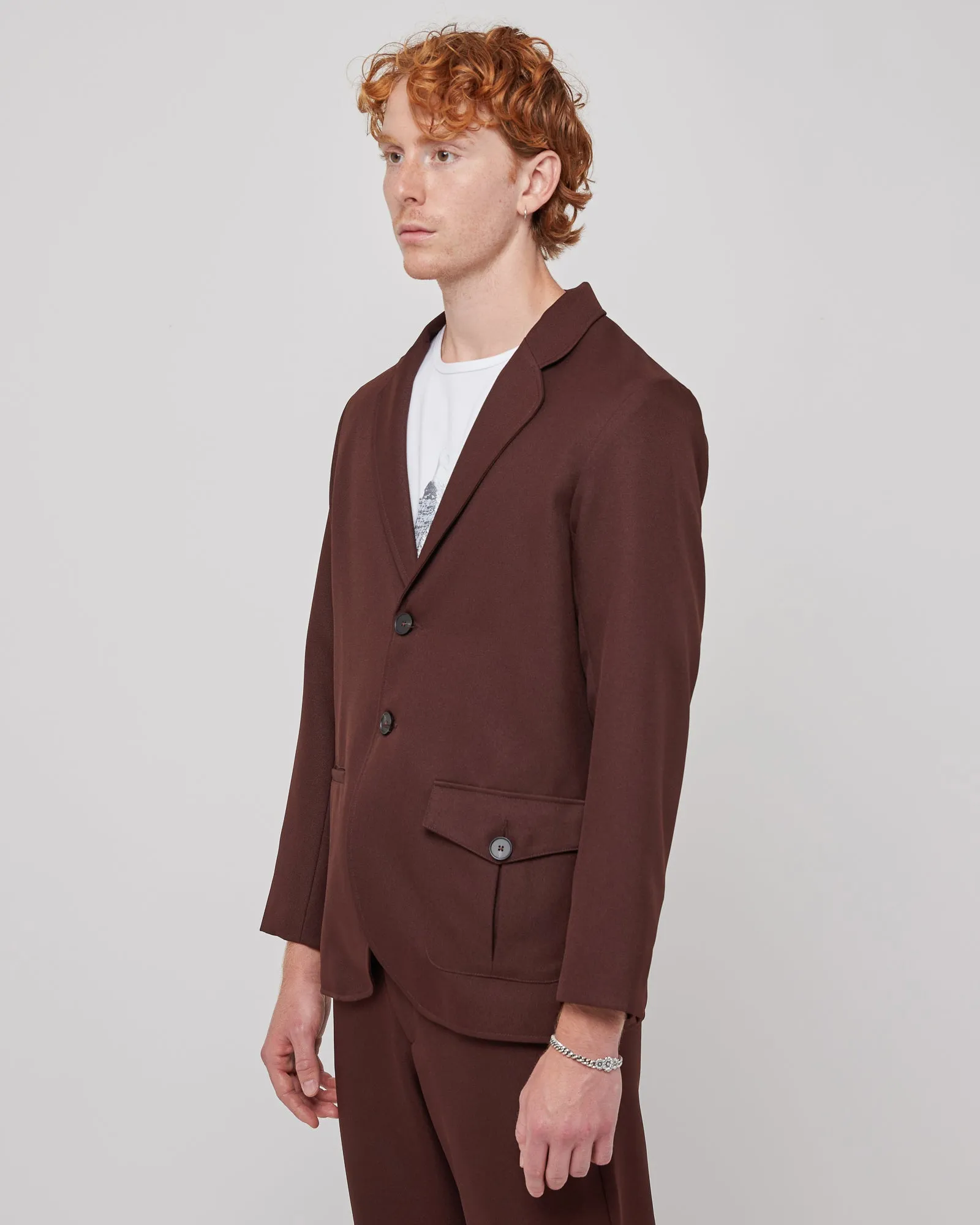 Gemini Blazer in Brown