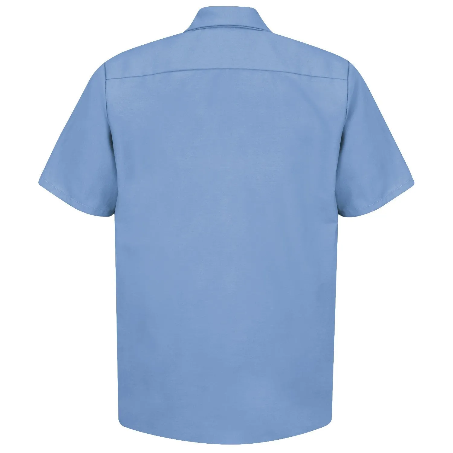 Industrial Work Shirt Short Sleeve - Light Blue