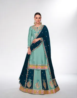 Luxurious Designer Silk Salwar Suit for Weddings