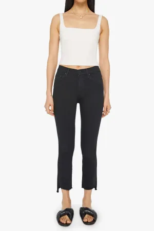Mother Insider Crop Step Fray