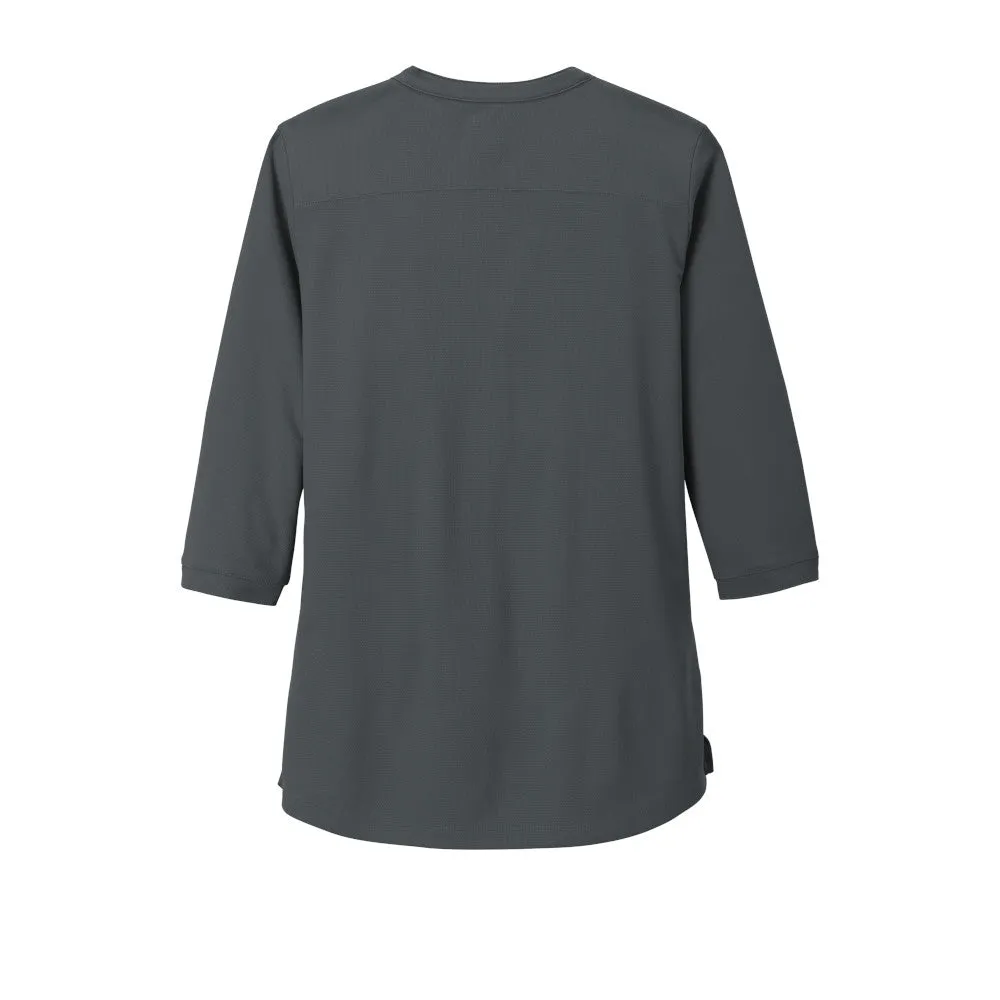 OGIO ® Ladies Jewel Henley - Diesel Grey