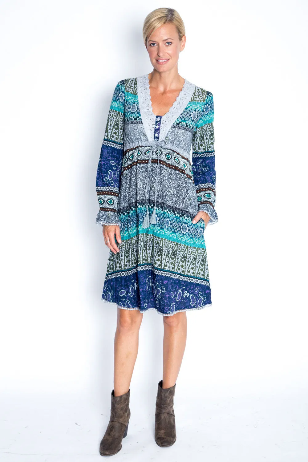 Oregon Dress in Denim