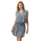 Smocking Waist Shift Dress