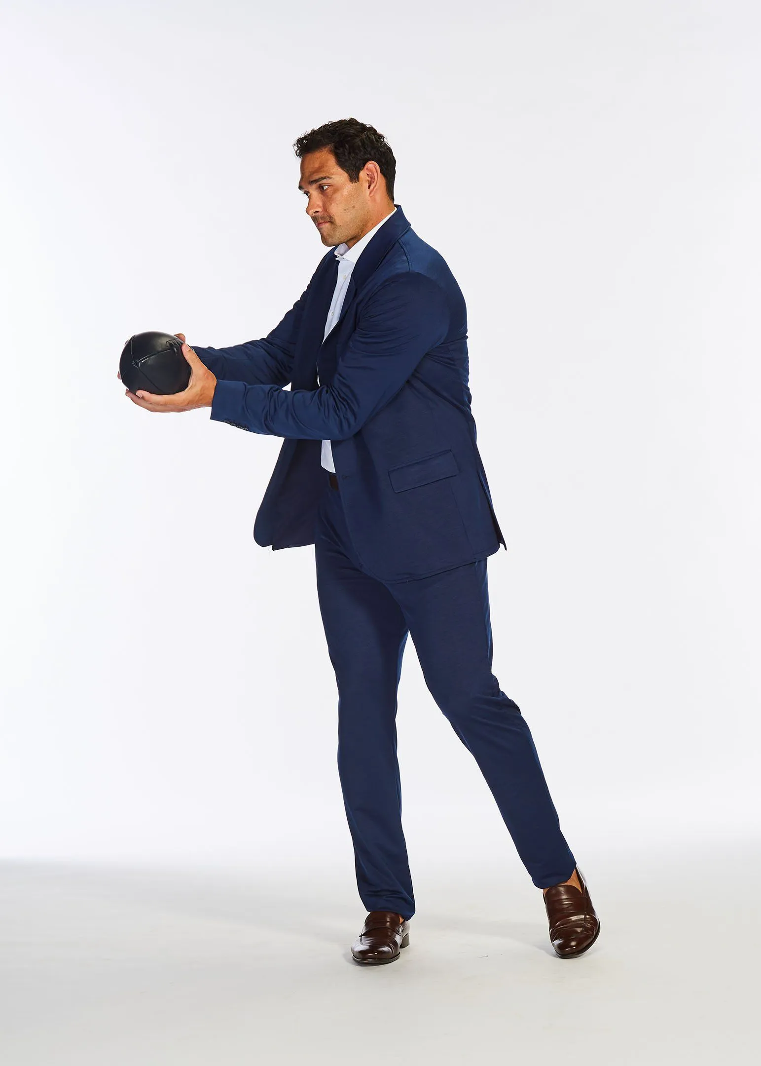The Flat Front Stretch Suit Pants