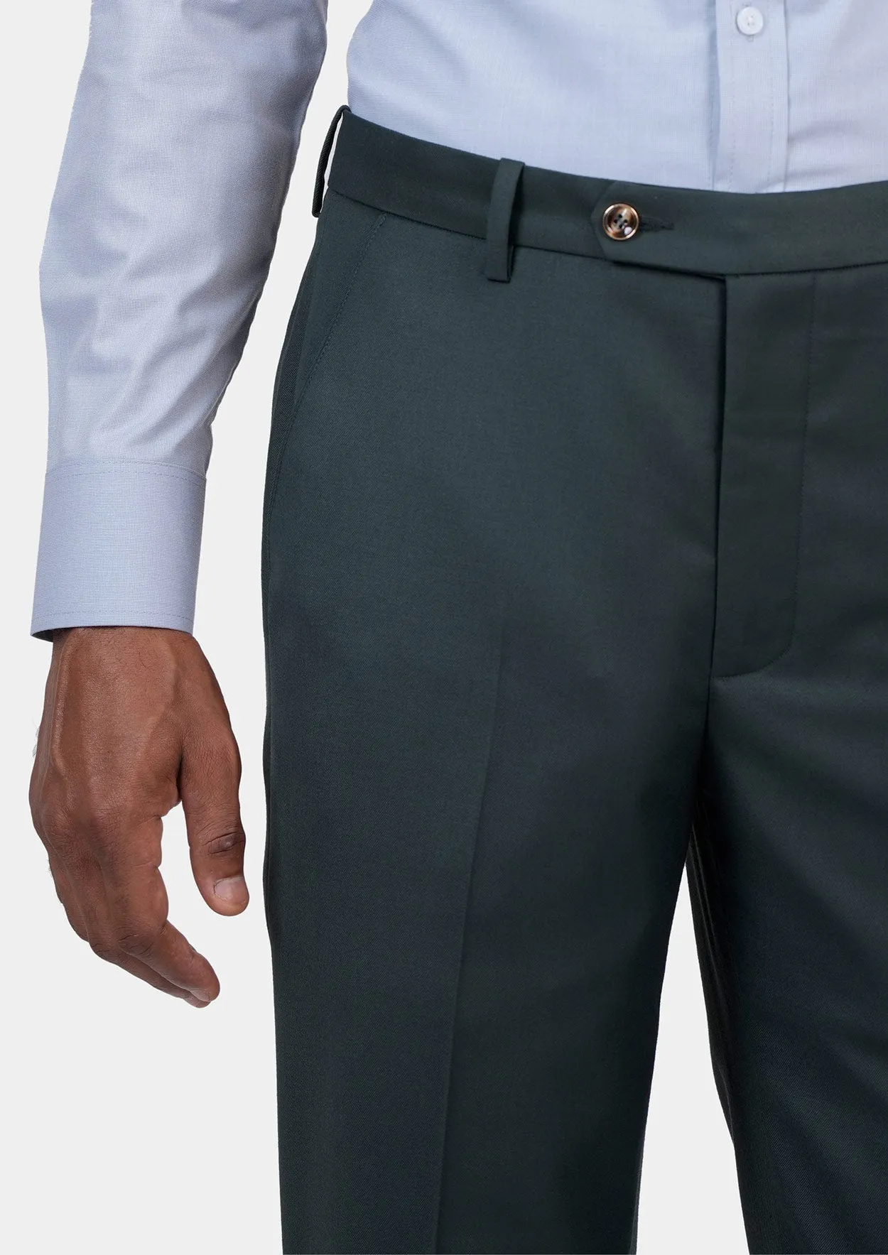 Vintage Green Twill Pants
