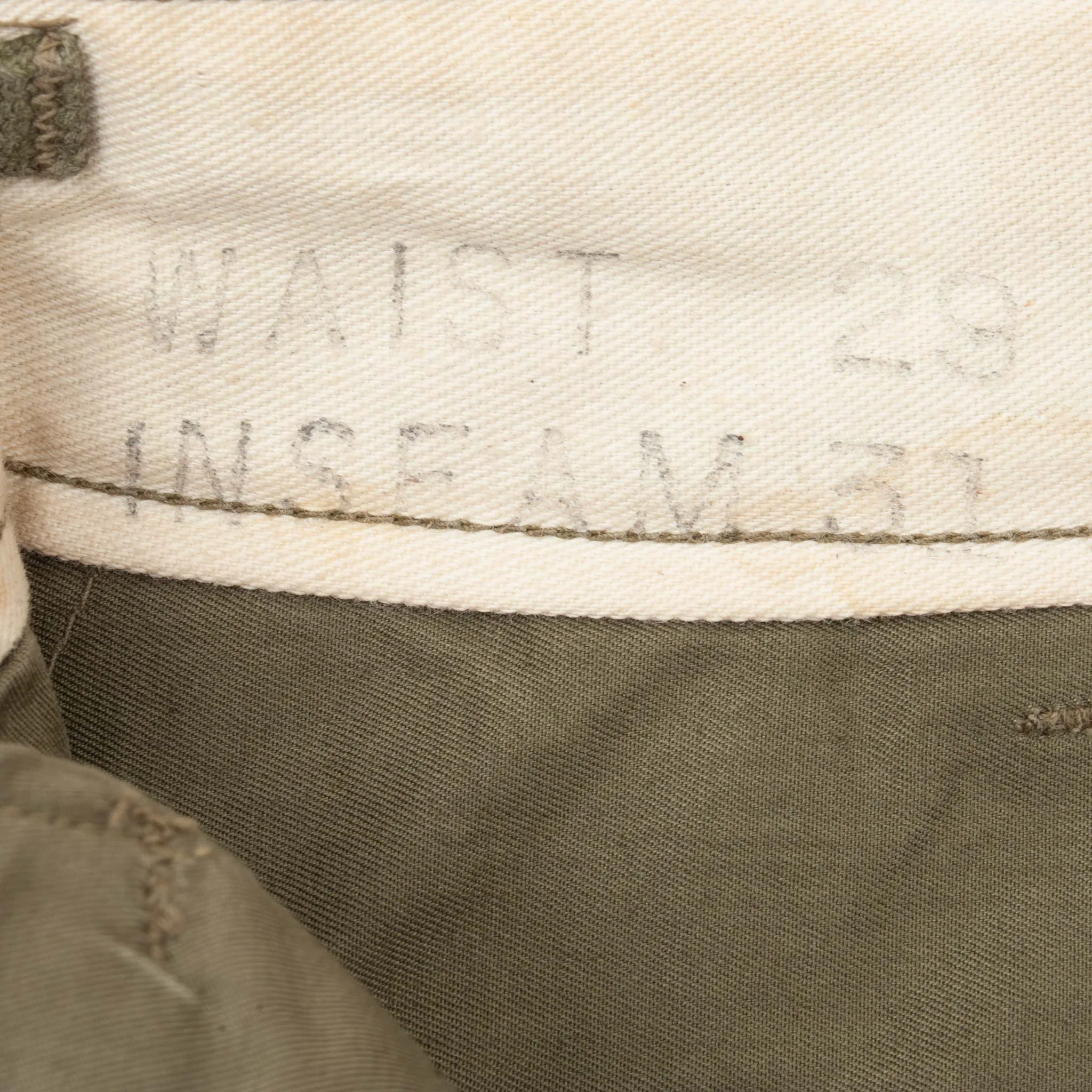VINTAGE US ARMY M51 FIELD WOOL TROUSERS PANTS 1960S VIETNAM WAR SIZE 29X31