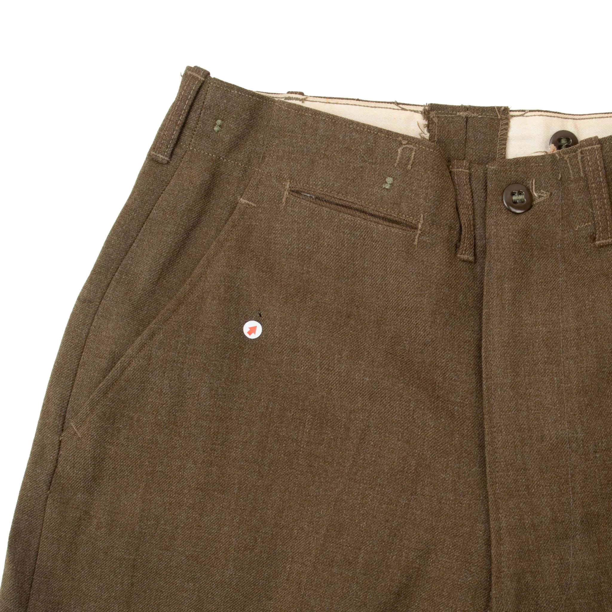 VINTAGE US ARMY M51 FIELD WOOL TROUSERS PANTS 1960S VIETNAM WAR SIZE 29X31