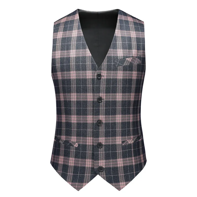 ViscoChic Skinny Zipper Fly 3 Piece Suit 9