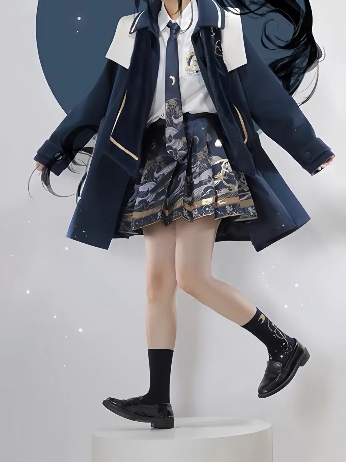 Waterfall JK Uniform Skirt