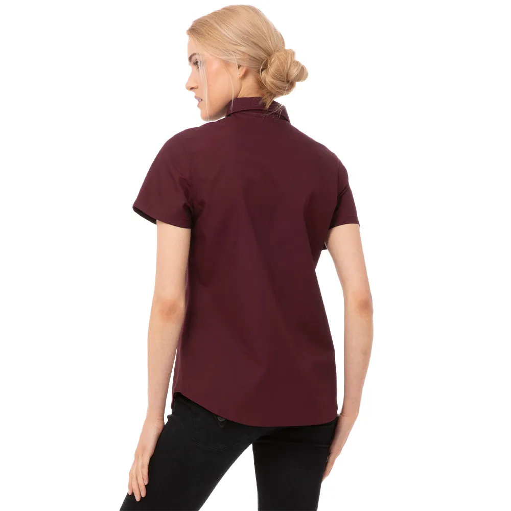 WOMEN UNIVERSAL SHIRT - Merlot